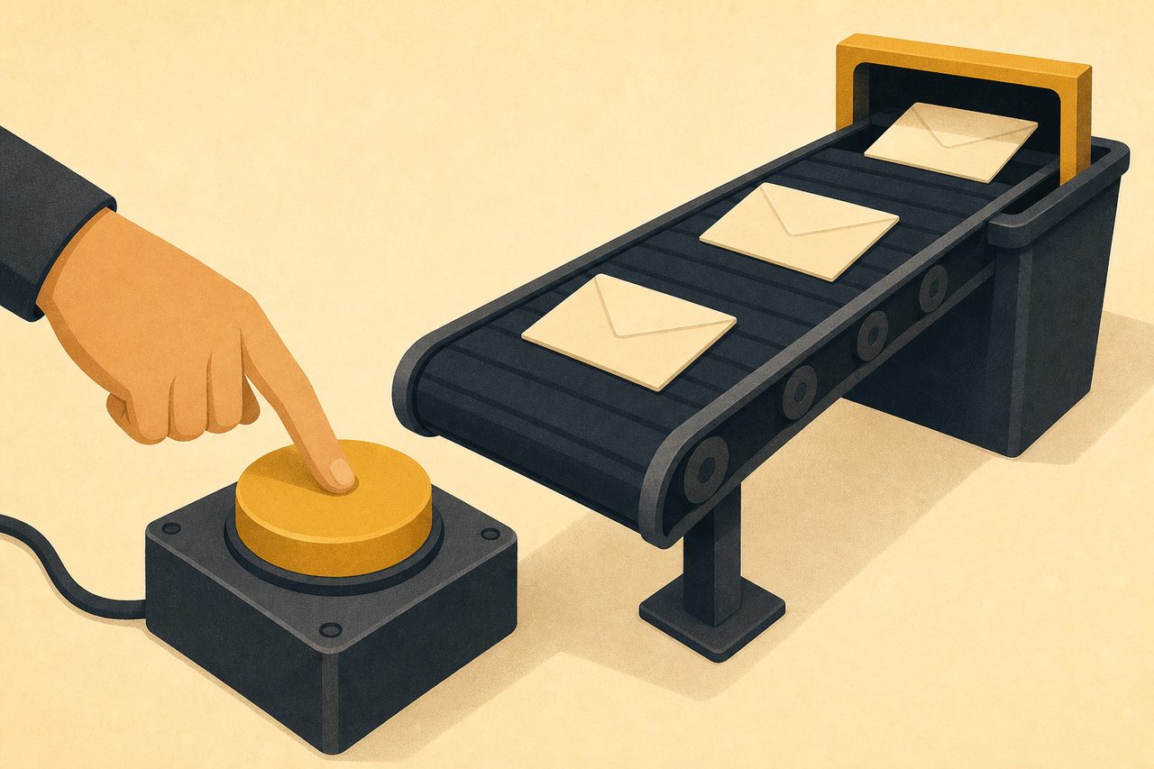 Blocking a spam sender cuts off the flow before it reaches your inbox