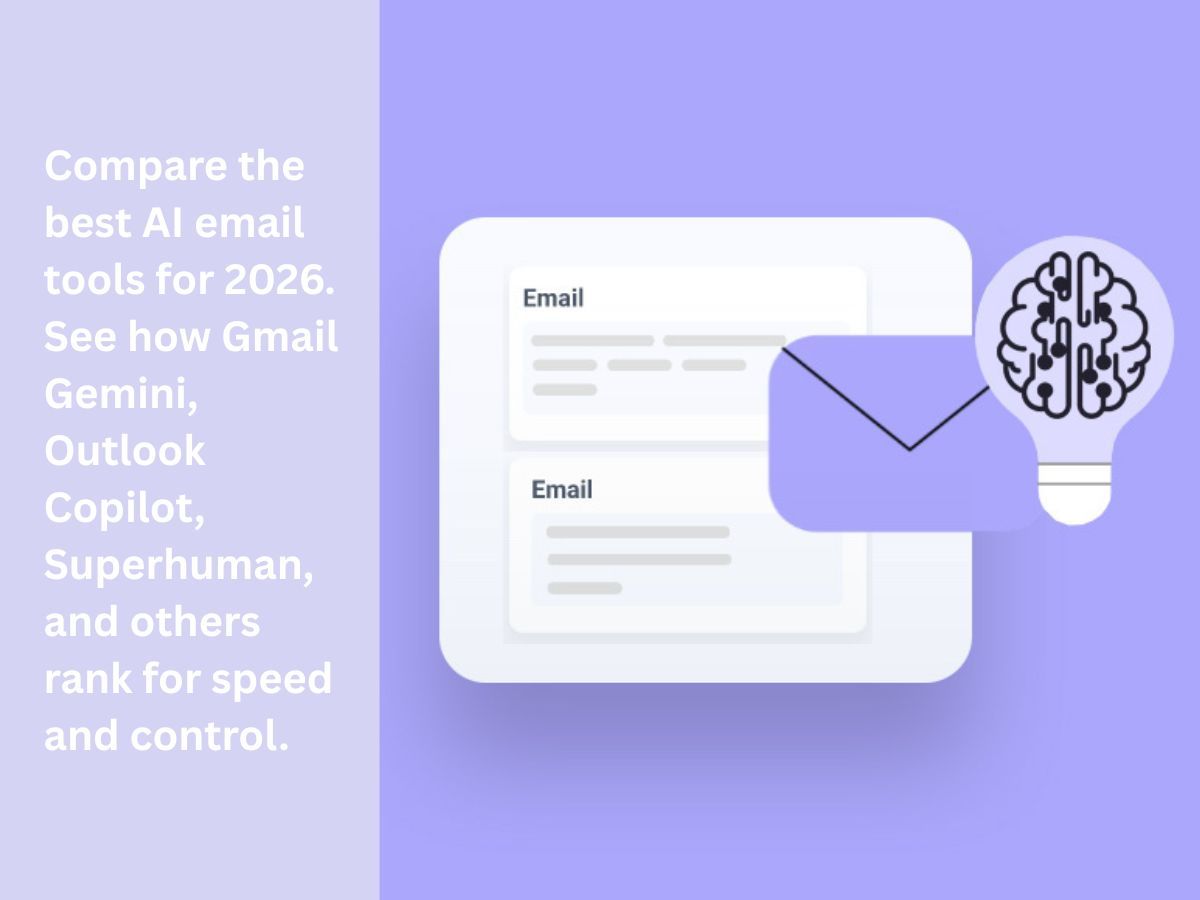 Top 5 AI Tools to Boost Email Productivity in 2026 (Ranked + Compared)