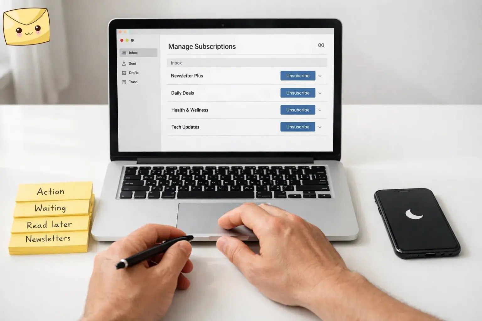 Email Anxiety Reset: Unsubscribe, Organize, and Stop Dreading Your Inbox