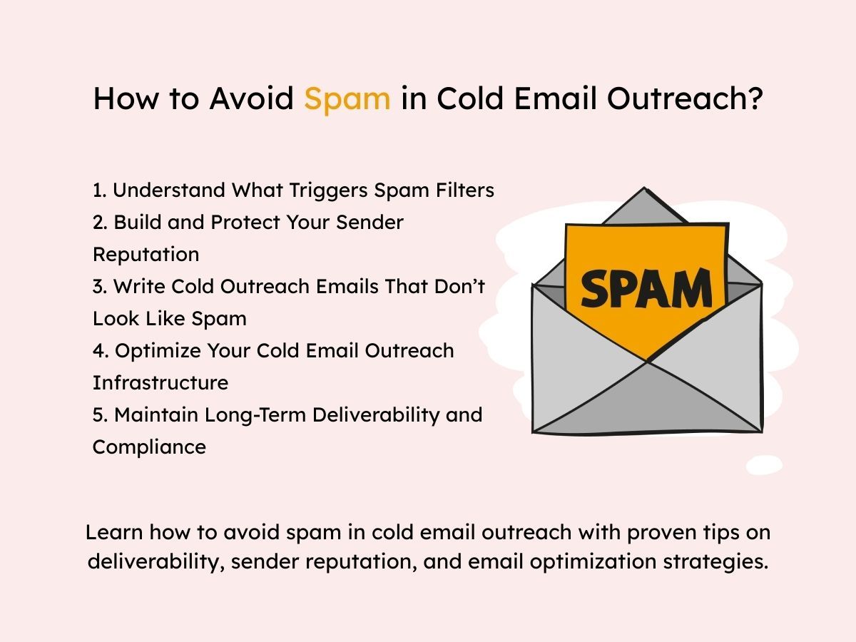 How to Avoid Spam in Cold Email Outreach?