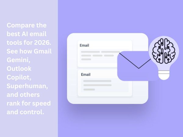 Top 5 AI Tools to Boost Email Productivity in 2026 (Ranked + Compared)